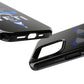 Bleu Yeti Logo Slim Tough Phone Case