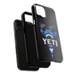 Bleu Yeti Logo Slim Tough Phone Case
