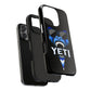 Bleu Yeti Logo Slim Tough Phone Case