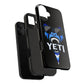 Bleu Yeti Logo Slim Tough Phone Case