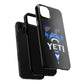 Bleu Yeti Logo Slim Tough Phone Case
