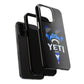 Bleu Yeti Logo Slim Tough Phone Case