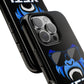 Bleu Yeti Logo Slim Tough Phone Case