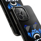 Bleu Yeti Logo Slim Tough Phone Case