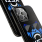 Bleu Yeti Logo Slim Tough Phone Case