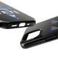 Bleu Yeti Logo Slim Tough Phone Case