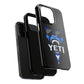 Bleu Yeti Logo Slim Tough Phone Case