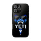 Bleu Yeti Logo Slim Tough Phone Case