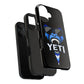 Bleu Yeti Logo Slim Tough Phone Case