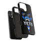 Bleu Yeti Logo Slim Tough Phone Case