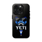 Bleu Yeti Logo Slim Tough Phone Case