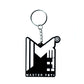 Master Yeti 3D Rubber Keychain