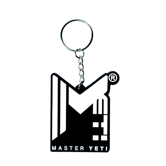 Master Yeti 3D Rubber Keychain